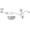 MTS 01.50528 Middle Silencer